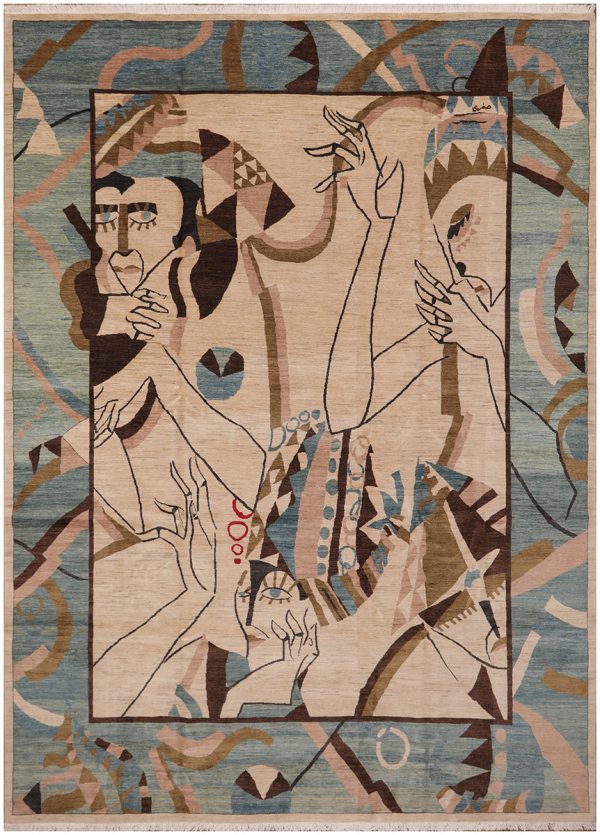 51371 Modern Persian Rug