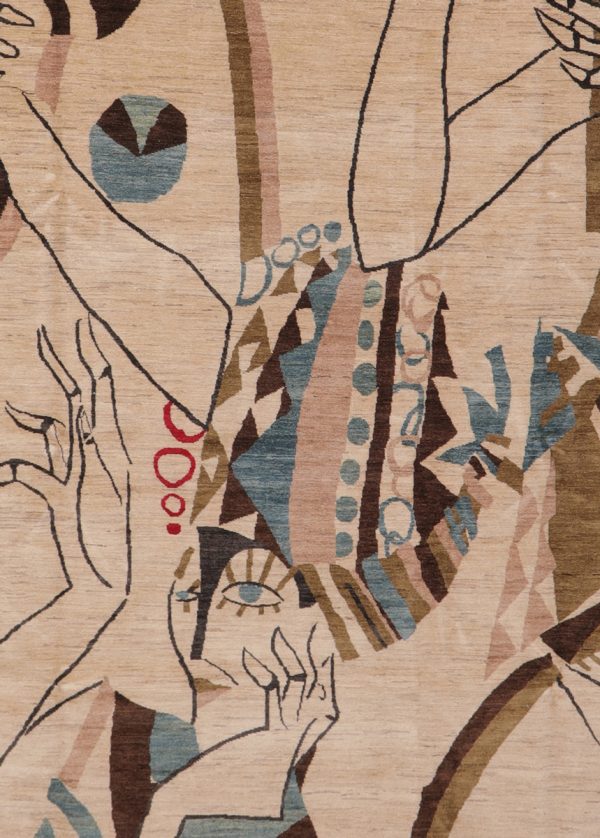 51371 Modern Persian Rug