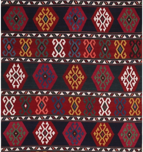 51381 Antique Persian Kilim