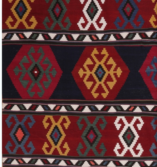 51381 Antique Persian Kilim