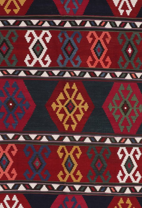 51381 Antique Persian Kilim