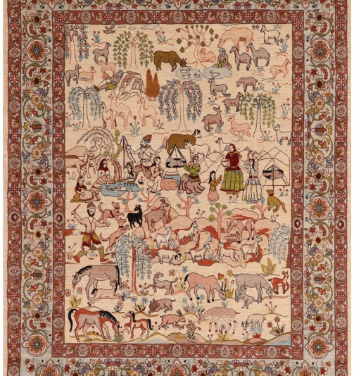 51416 Antique Persian Rug