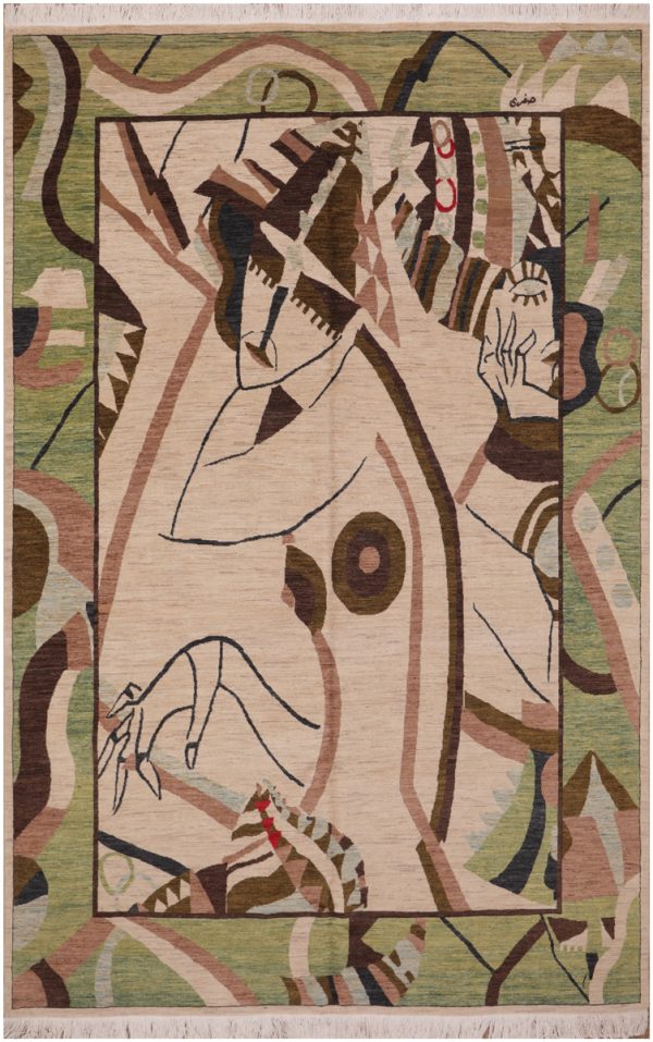 51346 Modern Persian Rug