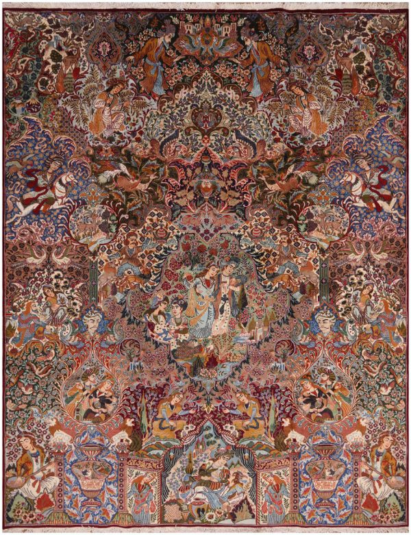 51424 Antique Persian Rug