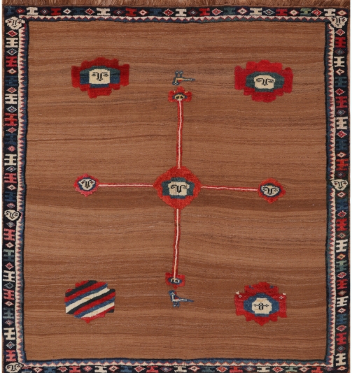 51368 Antique Persian Kilim
