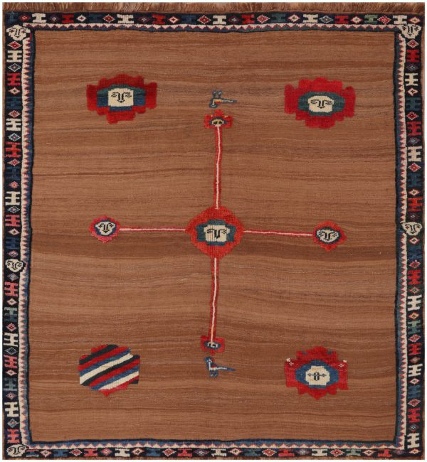 51368 Antique Persian Kilim