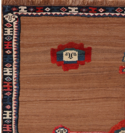 51368 Antique Persian Kilim