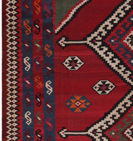 51370 Antique Persian Kilim