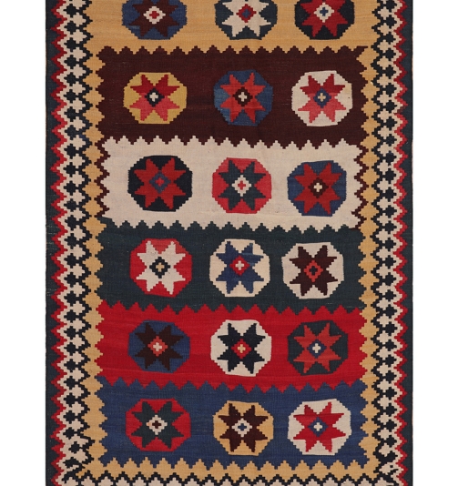 51373 Antique Persian Kilim