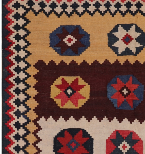 51373 Antique Persian Kilim