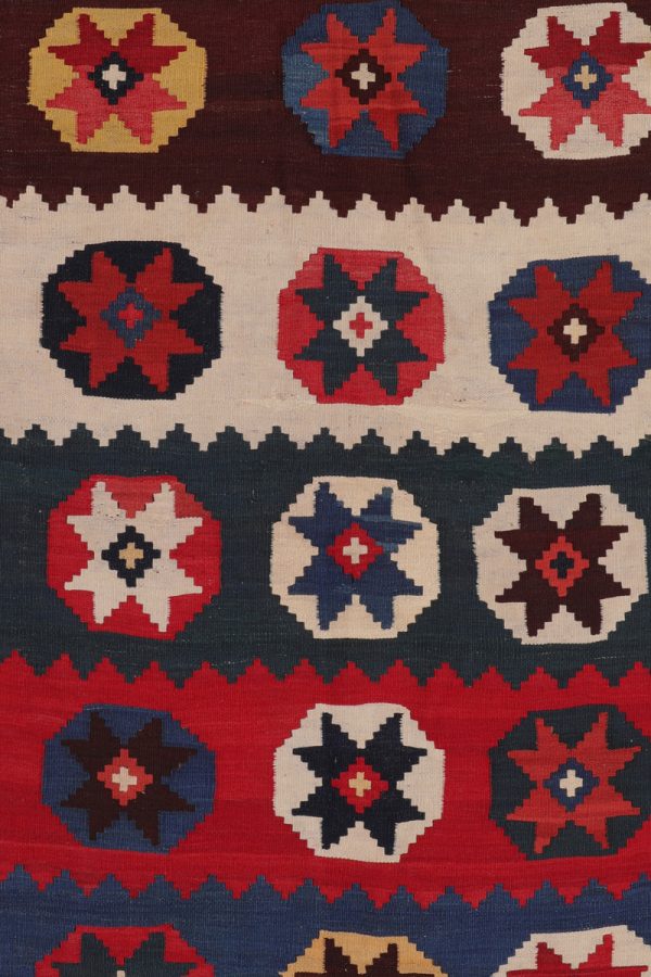 51373 Antique Persian Kilim