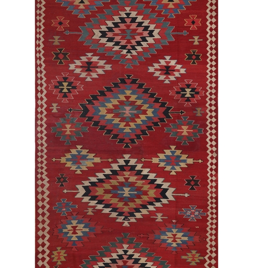 51374 Antique Persian Kilim