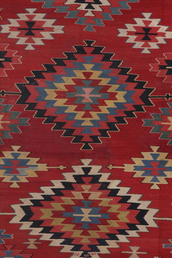 51374 Antique Persian Kilim