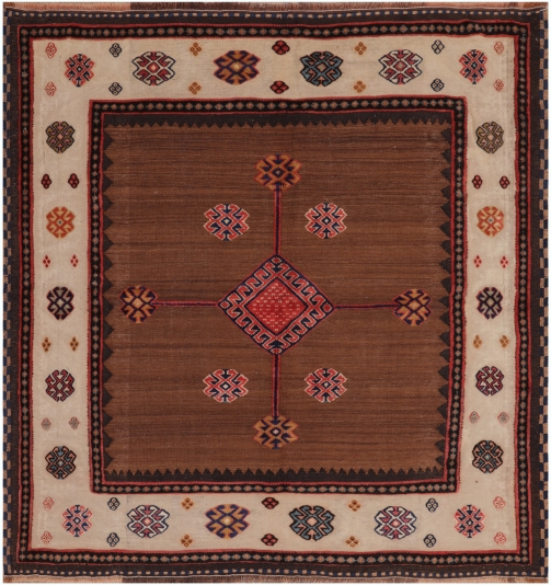 51375 Antique Persian Kilim