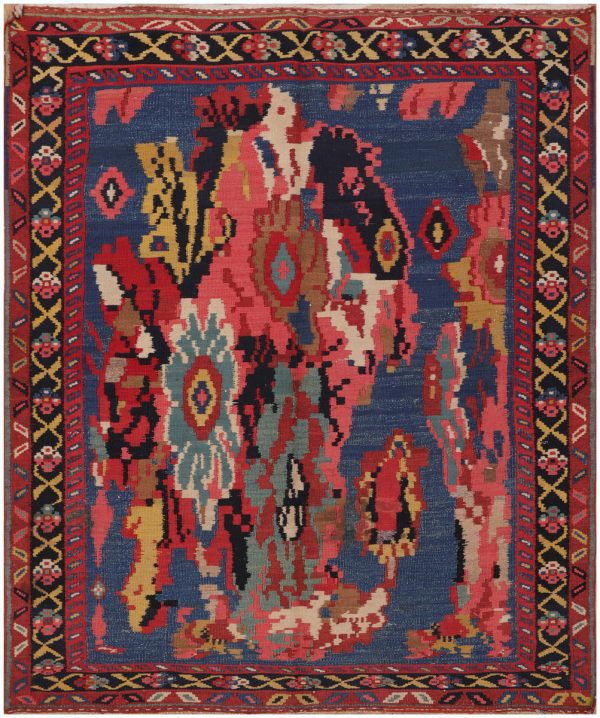 51378 Antique Persian Kilim