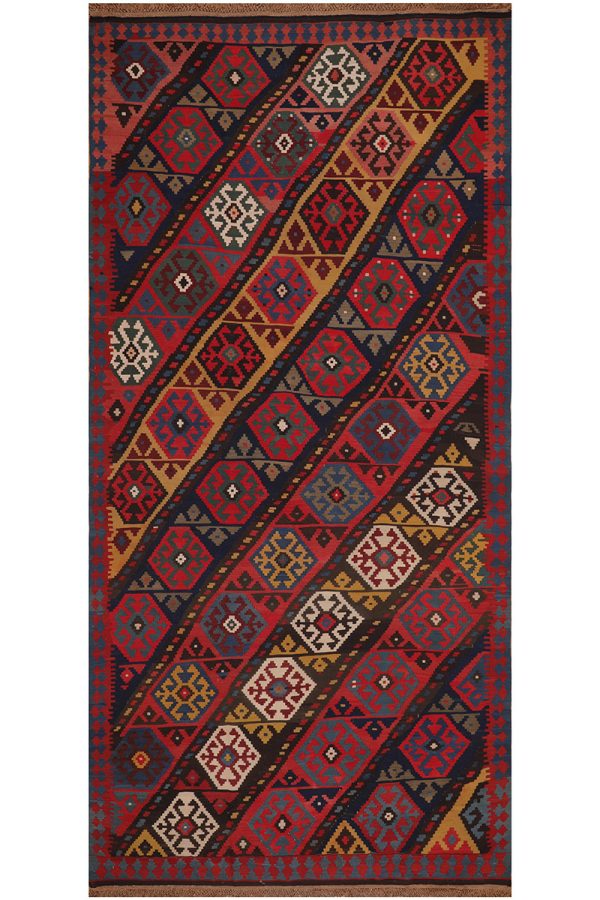 51382 Antique Persian Kilim