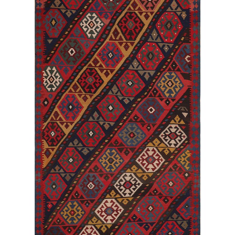51382 Antique Persian Kilim