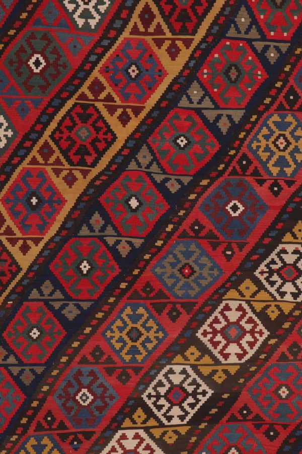 51382 Antique Persian Kilim