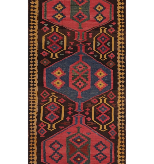 51386 Antique Persian Kilim