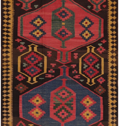 51386 Antique Persian Kilim