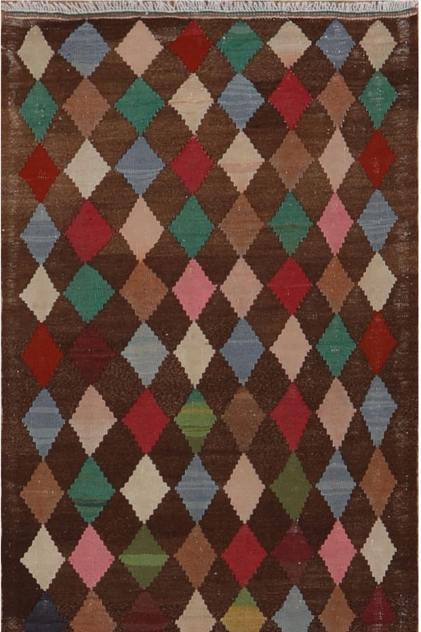 51472 Vintage Persian Kilim