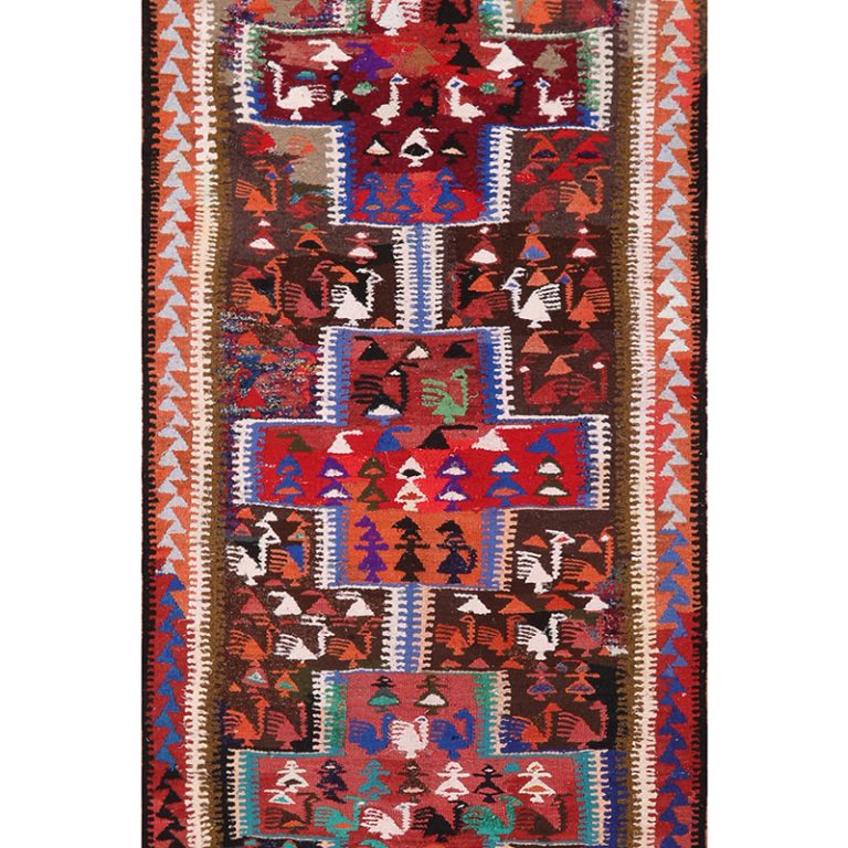 51745 Vintage Persian Kilim