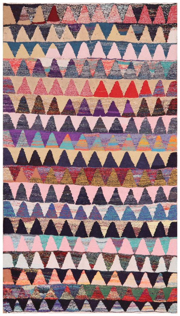 51746 Vintage Persian Kilim