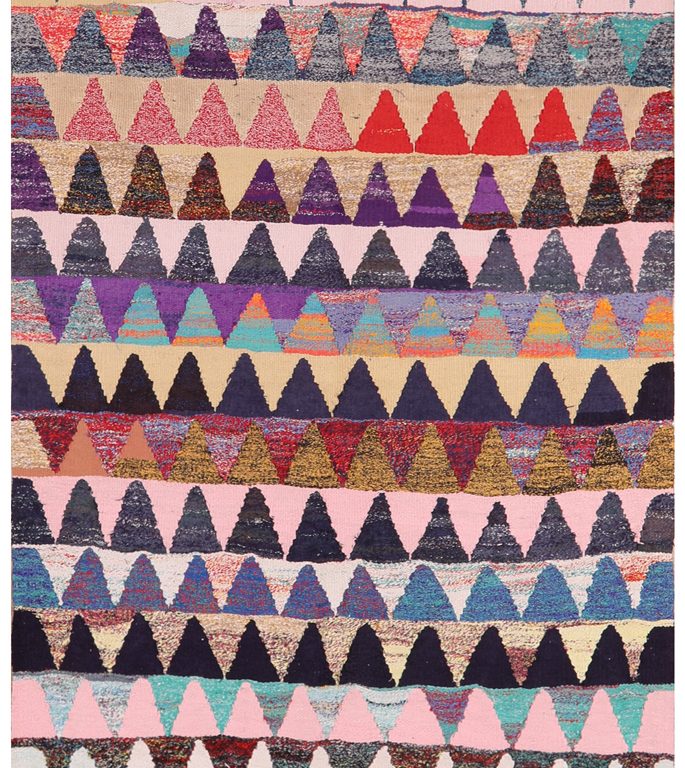 51746 Vintage Persian Kilim