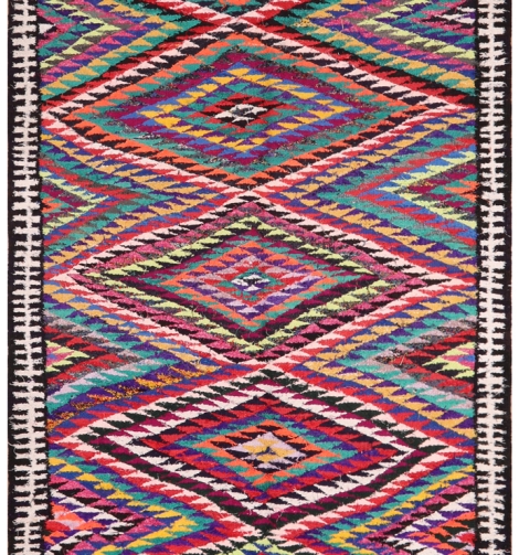 51747 Vintage Persian Kilim