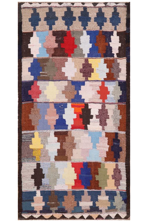 51748 Vintage Persian Kilim