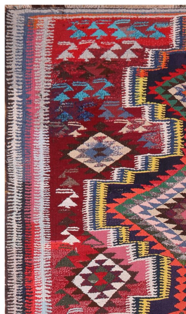 51749 Vintage Persian Kilim