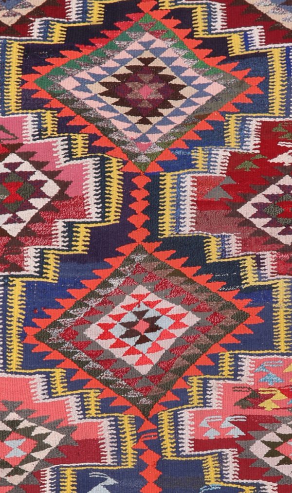 51749 Vintage Persian Kilim