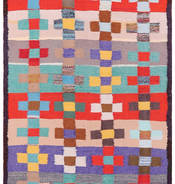 51750 Vintage Persian Kilim