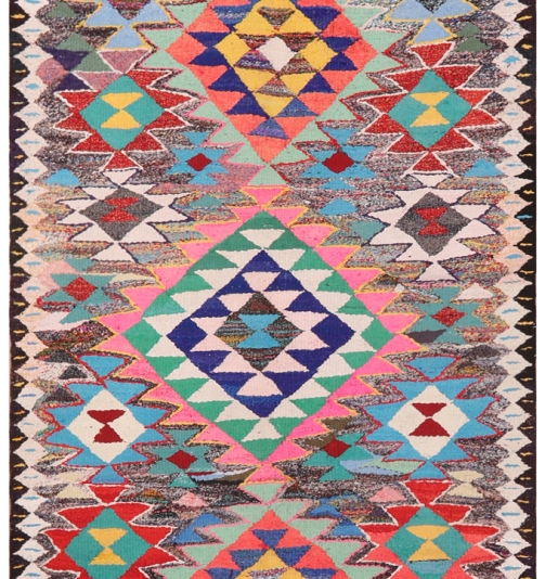 51751 Vintage Persian Kilim
