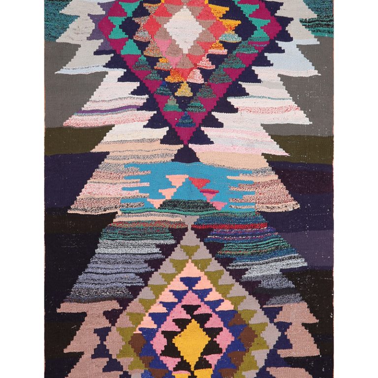 51752 Vintage Persian Kilim