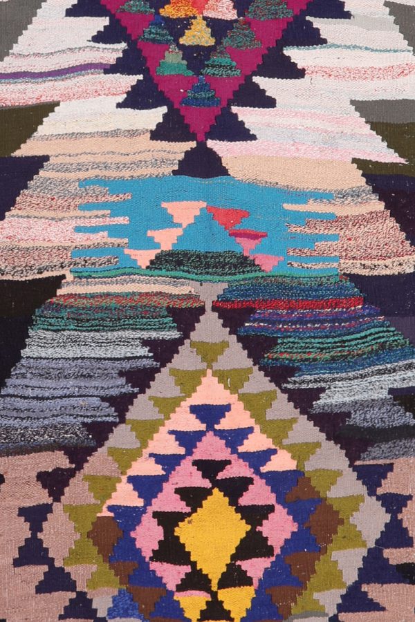51752 Vintage Persian Kilim