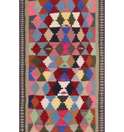 51755 Vintage Persian Kilim