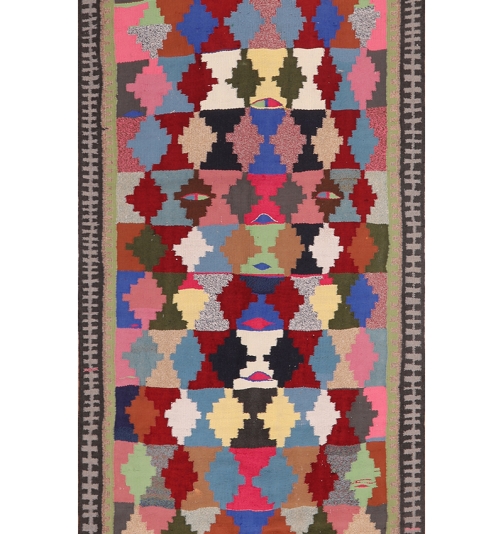 51755 Vintage Persian Kilim