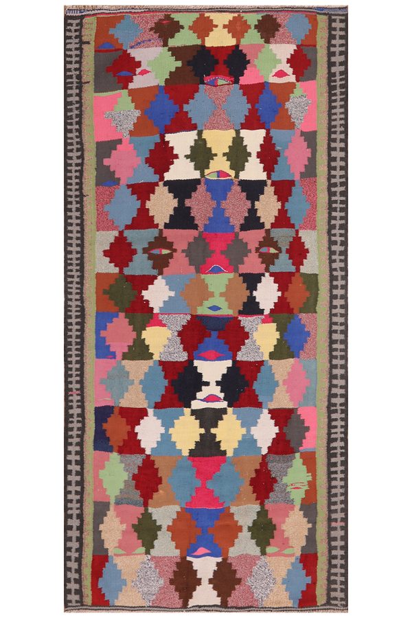 51755 Vintage Persian Kilim