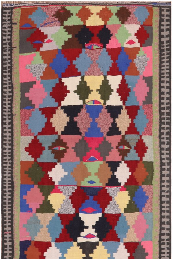 51755 Vintage Persian Kilim