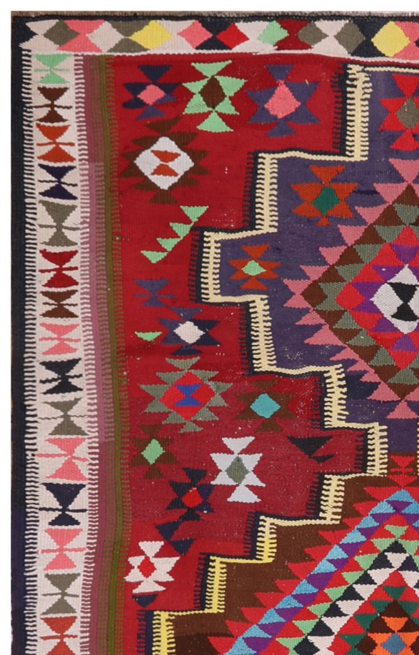 51756 Vintage Persian Kilim