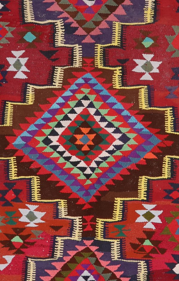 51756 Vintage Persian Kilim