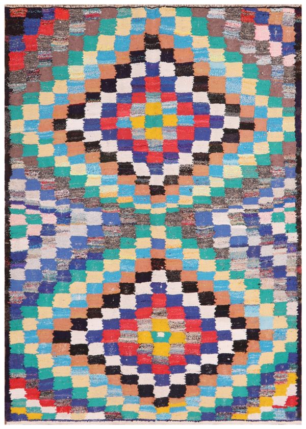51757 Vintage Persian Kilim