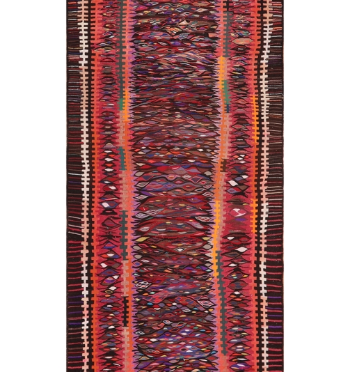 51758 Vintage Persian Kilim