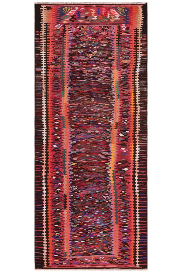 51758 Vintage Persian Kilim