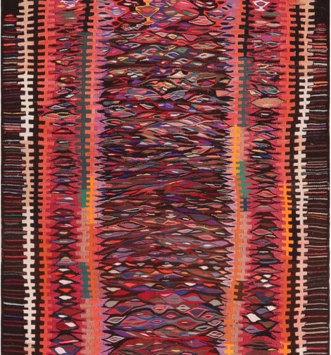 51758 Vintage Persian Kilim