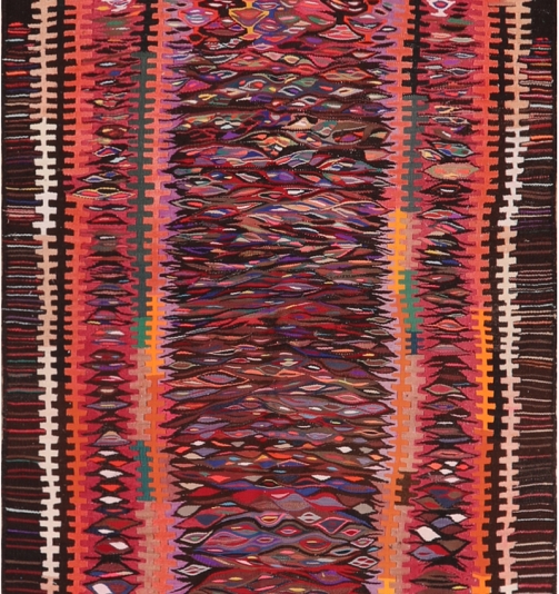 51758 Vintage Persian Kilim