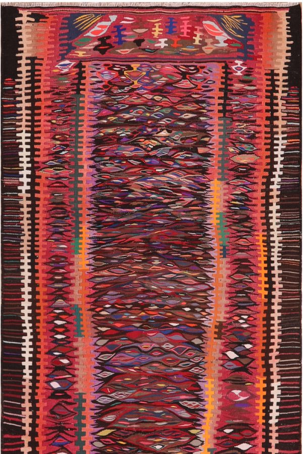 51758 Vintage Persian Kilim