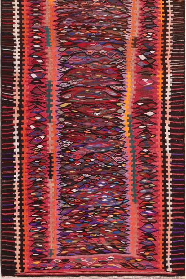 51758 Vintage Persian Kilim