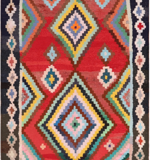 51761 Vintage Persian Kilim